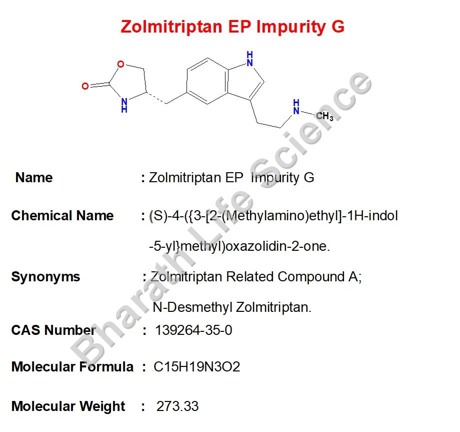 Zolmitriptan EP Impurity G